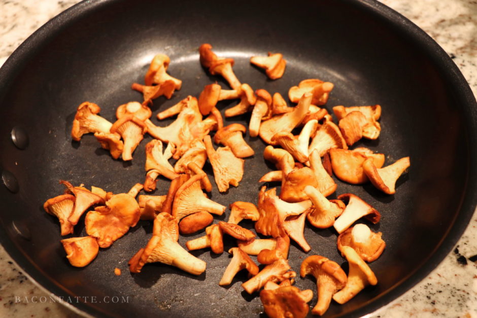 Chanterelle Mushrooms with Brandy Butter + How To Prepare and Store Chanterelles