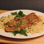 Grilled Mahi Mahi with Lemon-Vermouth Butter Sauce | BaconFatte.com