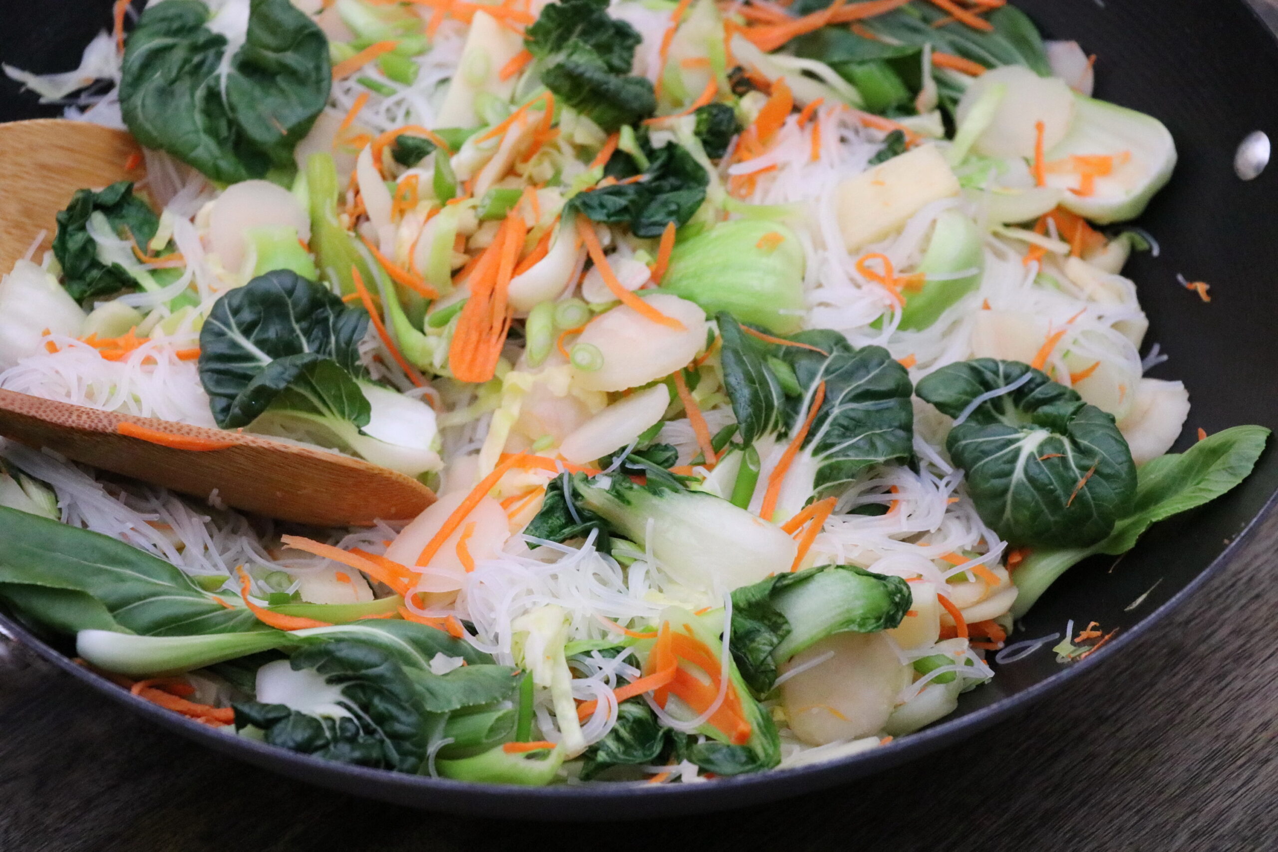 AsianRiceNoodleStirFry-BaconFatte.com