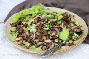 Stir Fried Wild Rice – aka Minnesota Fried Rice – BaconFatte.com