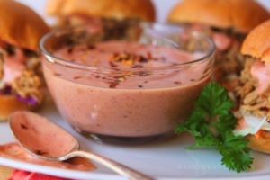 Creamy Raspberry Chipotle Sauce – BaconFatte.com