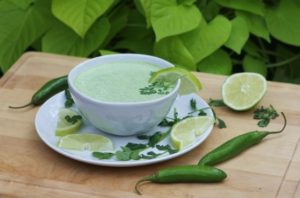 Cilantro Lime Yogurt Sauce – BaconFatte.com