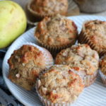 Spiced Bakery Style Ginger Pear Muffins – BaconFatte.com